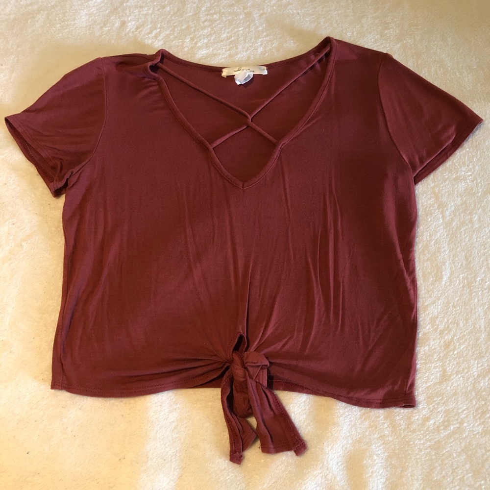 Criss cross top